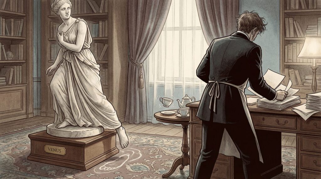 Thomas Anstey Guthrie Editorial illustration inspired by 'F Anstey'